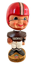 Vintage 1967 Cleveland Browns Bobblehead Doll by Pro Novelty Sports Specialties picture