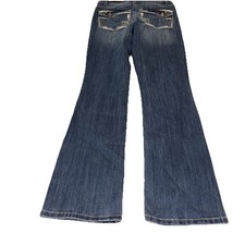 Edgely Maurices Women’s Jeans Slim Boot Mid Rise Stretch Size 2 Reg New picture