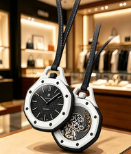 New Audemars Piguet × Swatch Royal Pop Quartz Wristwatch Black White  picture