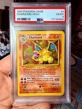 1999 Charizard Base Holo Rare 4/102 picture