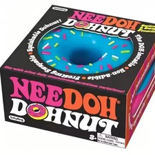 New Schylling NeeDoh Jelly Donut Squishy Fidget Toy Slow Rebound Stress Relief.. picture