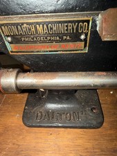 vintage matal lathe “DALTON “ picture