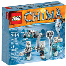 LEGO Legends of Chima 70230 Ice Bear Tribe Pack NEW Sealed RETIRED Rare picture