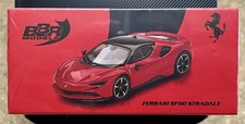 BBR Models 1:64 Ferrari SF90 Stradale Rosso Corsa Red With Black Hood (Sealed) picture