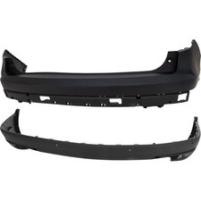 Set of 2 Bumper Covers Rear Upper for Honda Pilot 2019-2022 Pair picture
