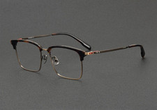Retro Bronze Business Acetate Titanium Full Rim Reading Glasses Frame Men Women  picture