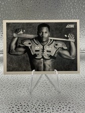 BO JACKSON 1990 Score Baseball/ Football Card #697 Iconic Bo Knows MLB/NFL Image picture