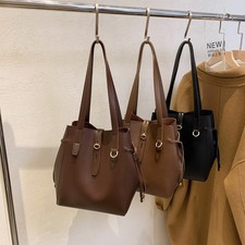 Women's Fashion Shoulder Bag Casual Textured Handbag Purse picture