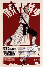 RZA Autographed Signed 11x17 Photo From The 36th Chamber Wu-Tang Clan ACOA #1 picture
