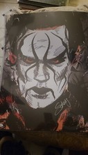24x32 Jsa Certified Autographed Photo Of Sting. $200 O.B.O. picture
