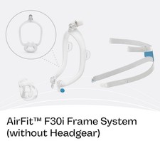 ResMed AirFit F30i Frame with Hose Elbow Standard 63369 picture