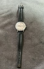 Vintage Timex 16850-02774 Mercury Day Date Manual Wind Watch Barcode Style -Runs picture