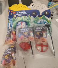 Rare 1992 Mcdonald’s Happy Meal Toys Space Launchers  Set Of 4+ 4 HM Boxes picture