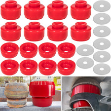 7-141 Body and Cab Mount Bushing Kit for Chevy Silverado & Sierra 1500/2500 Red picture