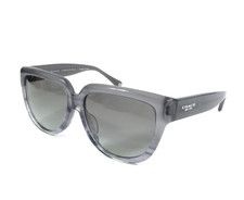Coach Sunglasses HC8085F L542 Winnie 5185/11 Graphite Horn Frames w/ Gray Lenses picture