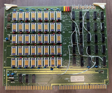 RARE NCR 189-1104617 Memory Expansion Board w/ 40 Intel C2109-4 Ceramic Gold ICs picture