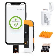 DARIO Smart Glucose Monitor Kit | USB-C Port (Compatible with Android & iPhone picture