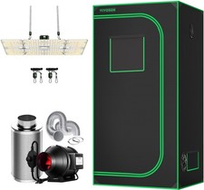 VIVOSUN 3X3FT Grow Tent Combo & 200W LED Grow Light & 6