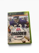 Madden NFL 2005 Microsoft XBOX EA Sports Electronic Arts Football Everyone CIB picture