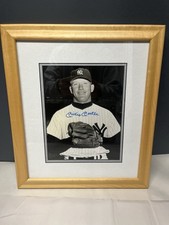 Framed Mickey Mantle Autographed Photo  picture
