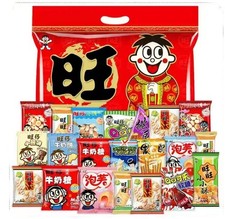 Wowo-great Wangwang Set 20 Pack Snacks, Chinese Snacks, Wangwang Gift Bag picture