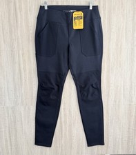 Carhartt Utility Leggings Womens Size Large Force Fitted Midweight Navy New NWT picture