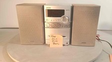 Sony CMT-NEZ3 Micro Hi-Fi Shelf Stereo CD MP3 AM FM Cassette Speakers picture