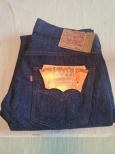 Vintage New Old Stock 501 LEVIS & CO. JEANS SIZE W-34 & L- 36. NEW OLD WITH TAGS picture