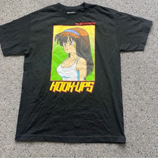 The Hundreds x Hook Ups Dream Girl Streetwear T-shirt Black reprint PA8455 picture