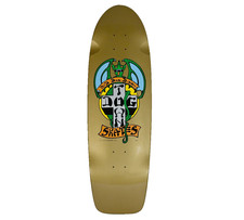 Dogtown Red Dog Rider 70's Gold Pearl 9.1 Old School Skateboard Deck picture