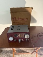 Vintage Challenger Amplifier Co Model CD 6V Tube PA Microphone Amp With Box picture