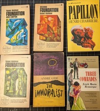 Vintage paperbacks lot (6 books) picture