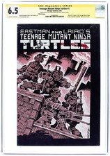 Teenage Mutant Ninja Turtles #1 3rd Printing CGC 6.5 SS Eastman 1985 3756692001 picture