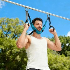 Hanging Neck Stretcher Cervical Traction Device Head Brace Support Pain Relief picture