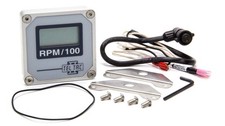 Tel-Tac Tachometer Tachometer II 15000 RPM 9V Battery Digital 2-1/4 in Square picture