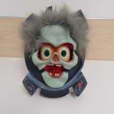 Vintage Gemmy Halloween Screamer Greeter Door Wall Hanging Animated Monster EUC  picture