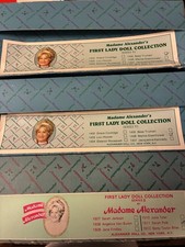 Madame Alexander First Lady Doll Collection Lot Of 3 Truman Eisenhower Polk New picture