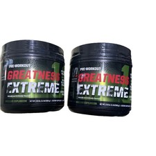 2 Pack UNDEFINED NUTRITION PRE WORKOUT GREATNESS EXTREME 17.6oz Exp:11/2027 picture