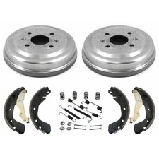 2pcs Rear Brake Drums 4pcs Shoe Kit Left Right for Suzuki for Pontiac for Chevy picture
