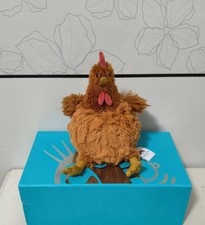 JELLYCAT Fluffy Plush Soft Cecil Chicken Appease Doll Gift Kids Toy Dust Bag picture