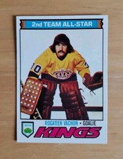 1977-78 Topps #160 Rogie Vachon All-Star Los Angeles Kings HOF NHL  Card NM/MT picture