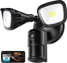 ieGeek Outdoor 2K Floodlight Camera Home Security Camera,Wired Flood Light CCTV picture