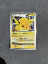 Pokemon TCG Raichu LV.X Holo Ultra Rare 99/100 Stormfront 110 HP English 2008 picture