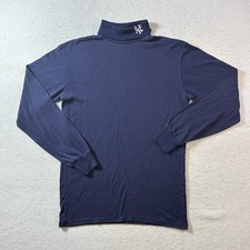 New York Yankees Mock Neck Turtleneck Majestic Official Vintage 90s Size Men’s L picture