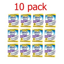 10 pack- Zevo Flying Insect Trap Refill Cartridges -Easy to Use (6 Refill Cartri picture