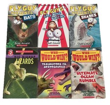 Mixed Lot of Fly Guy & Who Would Win? Children Books About Animals Encyclopedias picture