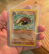 Pokemon TCG Kabuto 50/62 Fossil Common Regular Unlimited Stage 1 HP 30 ENG picture