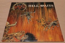 Slayer Hell Awaits 1st Press Metal Blade Combat Press VG+ LP Vinyl picture