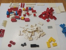 Vintage 60s Lego Blocks Parts Lot picture