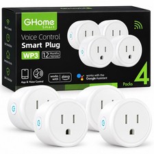 GHome Smart WP3 WiFi Smart Plug 4 Pack Alexa Google Assistant NEW picture